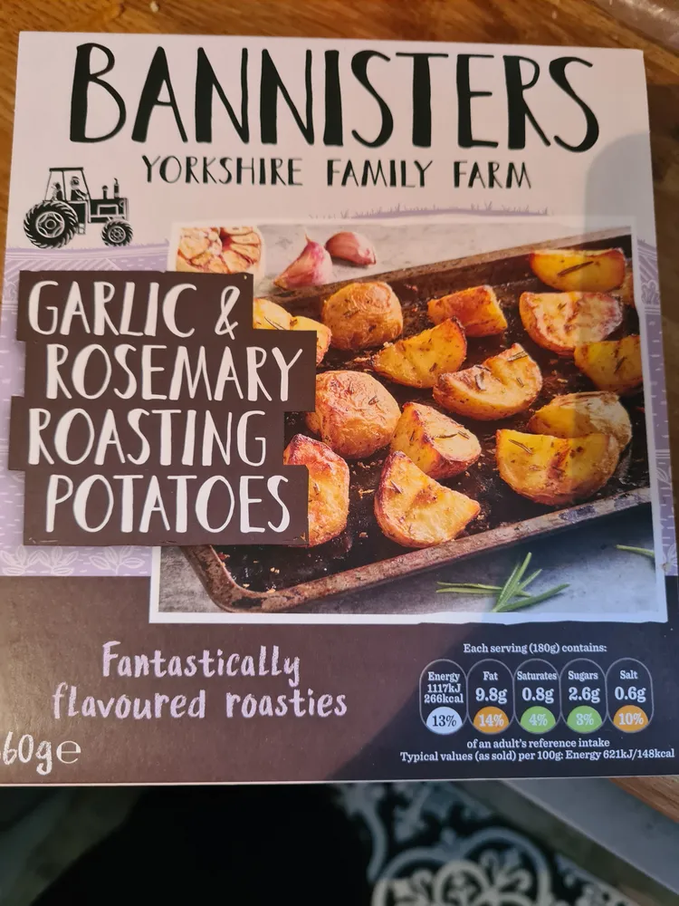Garlic & Rosemary Roasting Potatoes