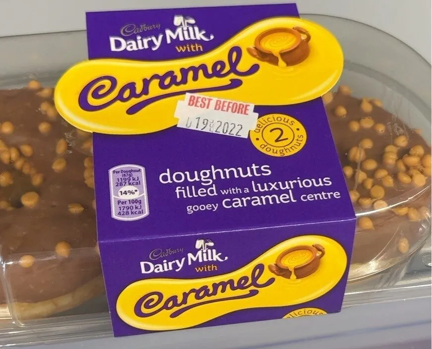 doughnuts filled with a luxurious gooey caramel centre