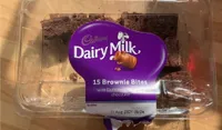 Diary Milk Brownie Bites