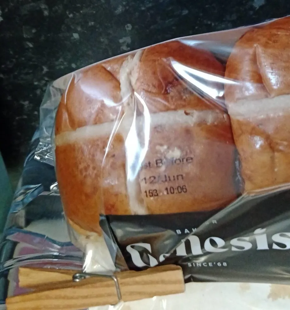 The hot cross bun