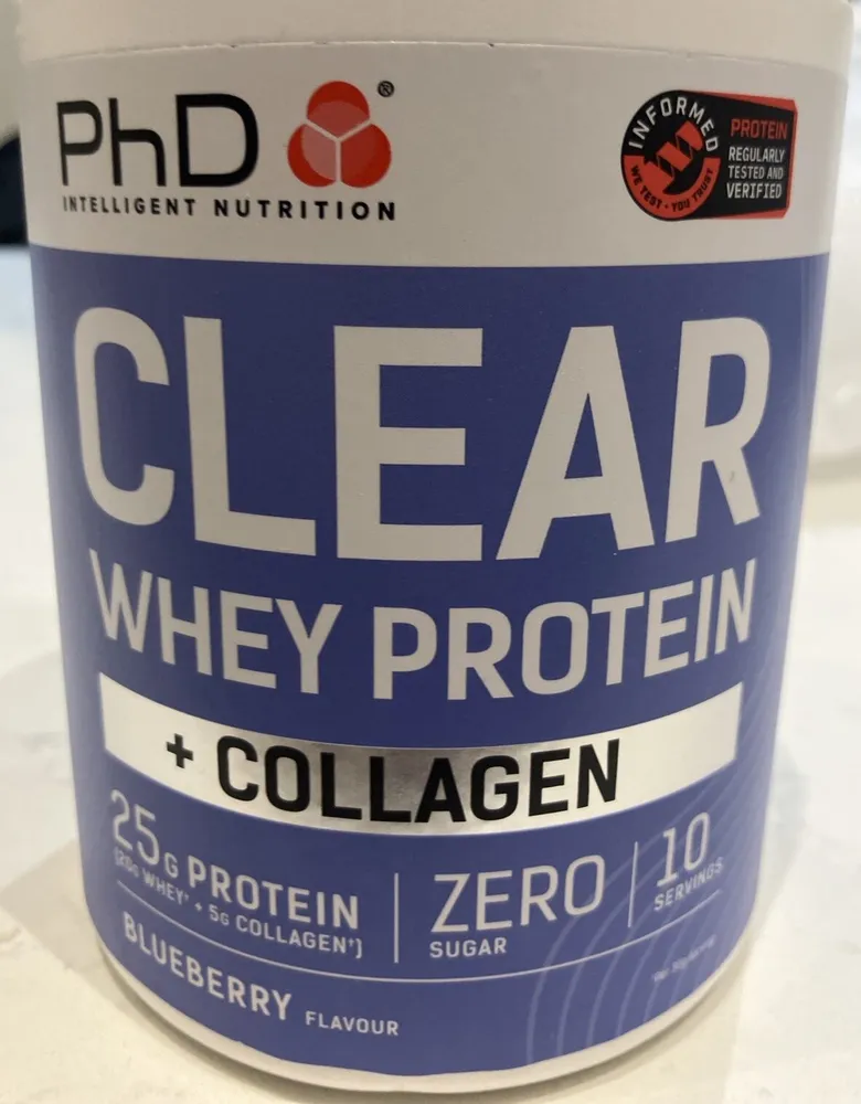Clear Whey Protein (blueberry flavour)