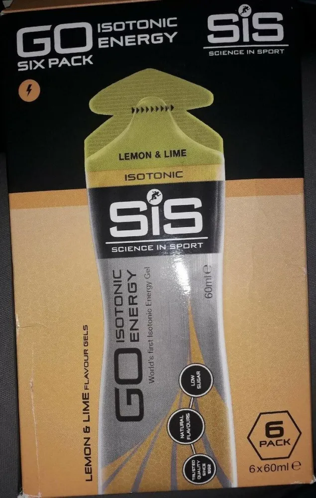 Pack 6 Gels Isotoniques Citron Vert