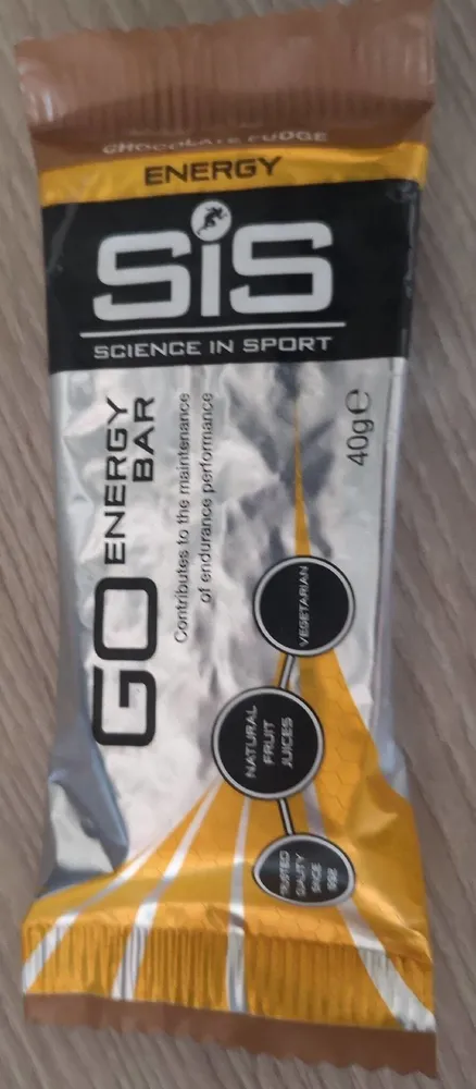 Go energy bar chocolate fudge
