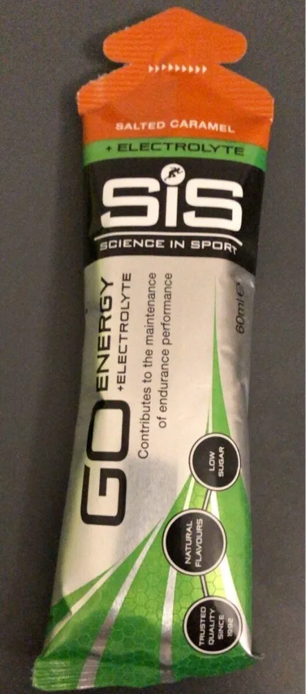 GO energy + electrolyte ( salted caramel )