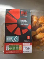 Chilli And Coriander Cooked King Prawns