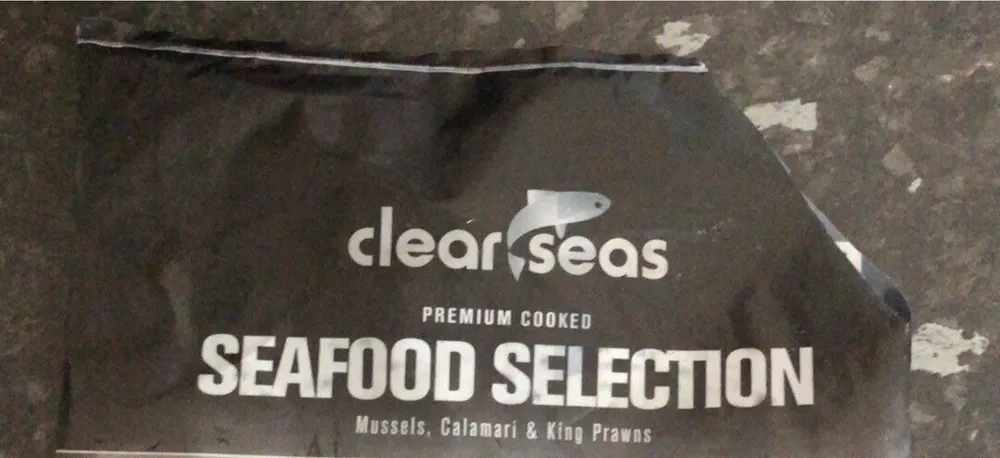 Premium cooked seafood selection