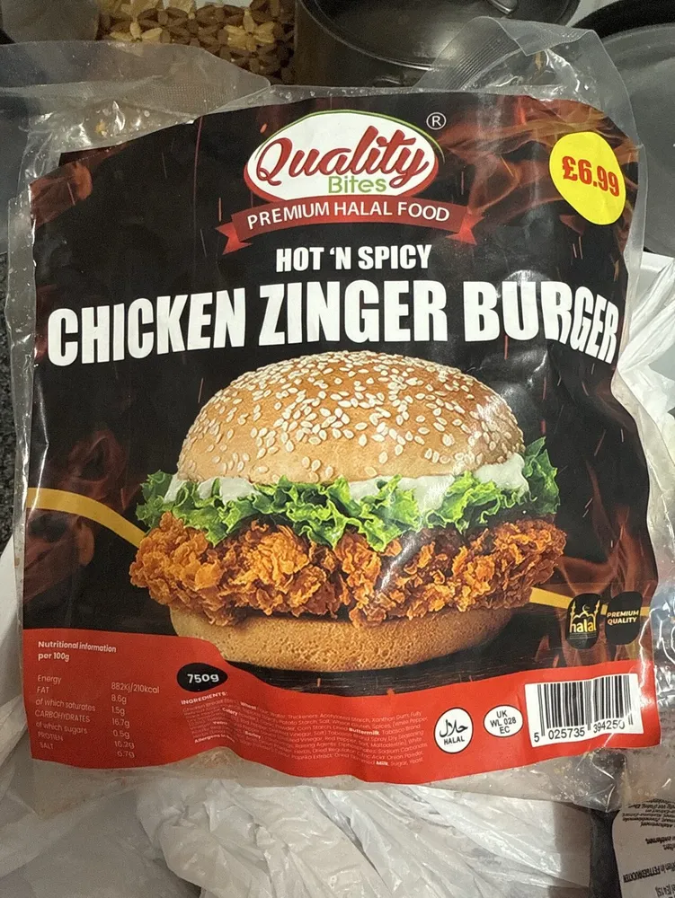 Chicken Zinger Burger