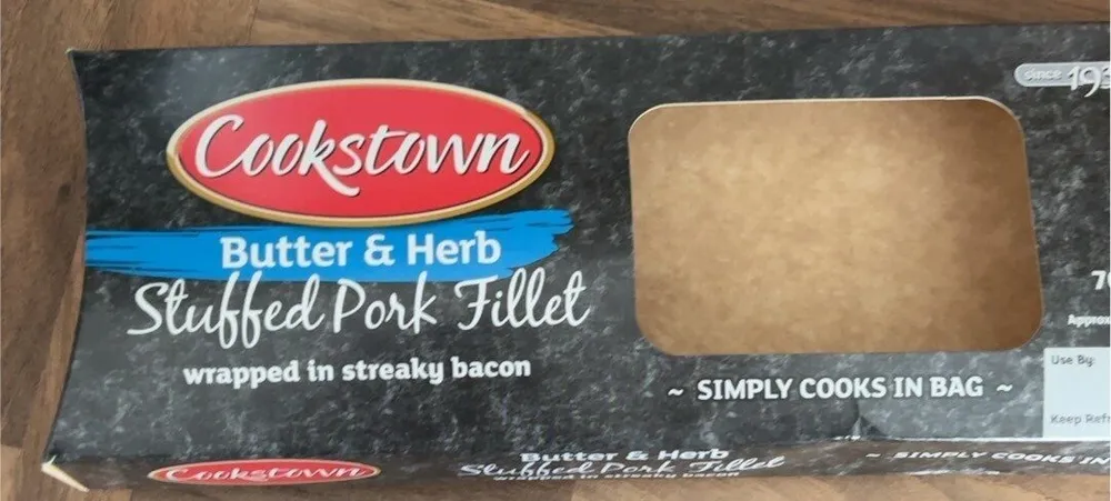 Stuffed pork fillet