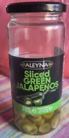 Sliced Green Jalapeño Peppers