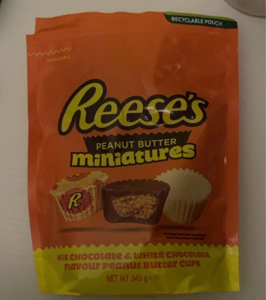 Reese’s peanut butter miniatures