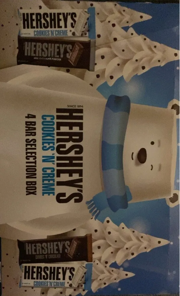Hersheys cookies n cream 4 bar selection box