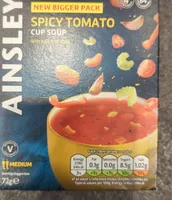 Spicy tomato cup soup