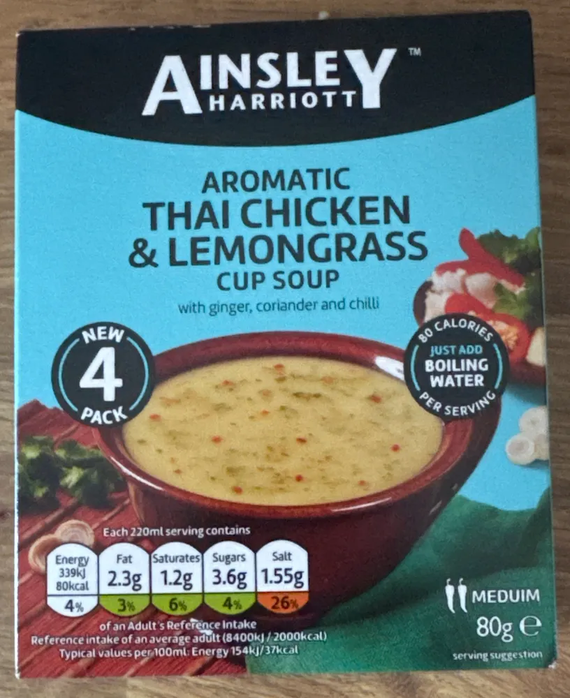 Thai Chicken And Lemongrass Soup