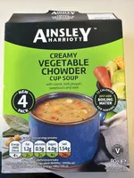 Creamy Vegetable Chowder Cup Soup