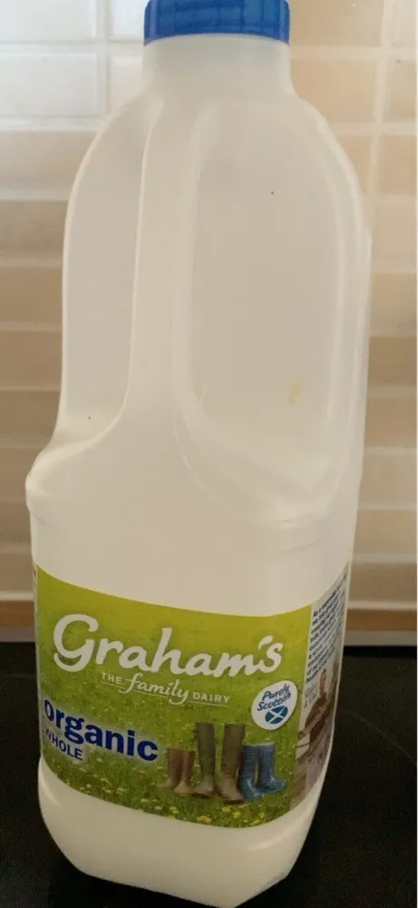 organic whole milk