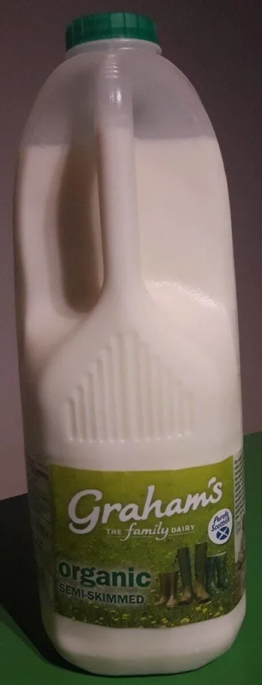 Organic semi-skimmed milk