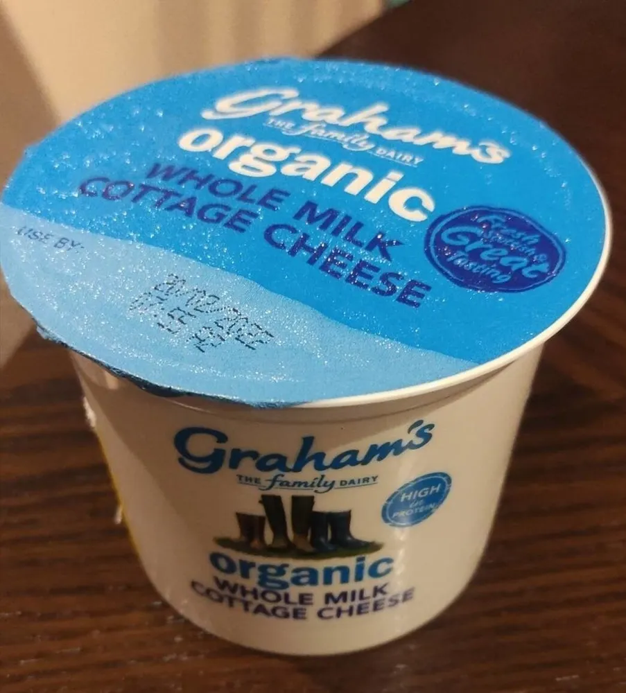Organic Whole Milk Cottage Cheese