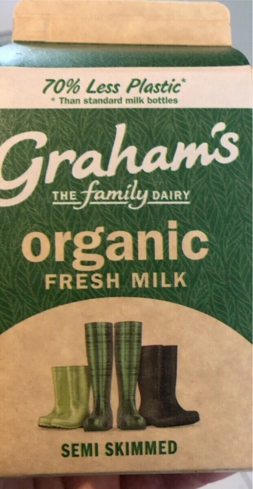 Organic fresh milk