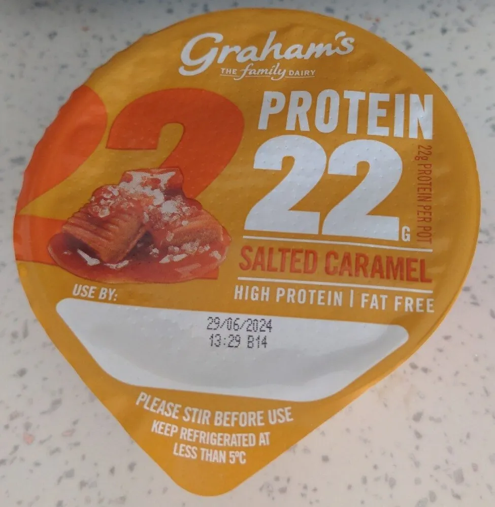 Salted Caramel Protein Yoghurt