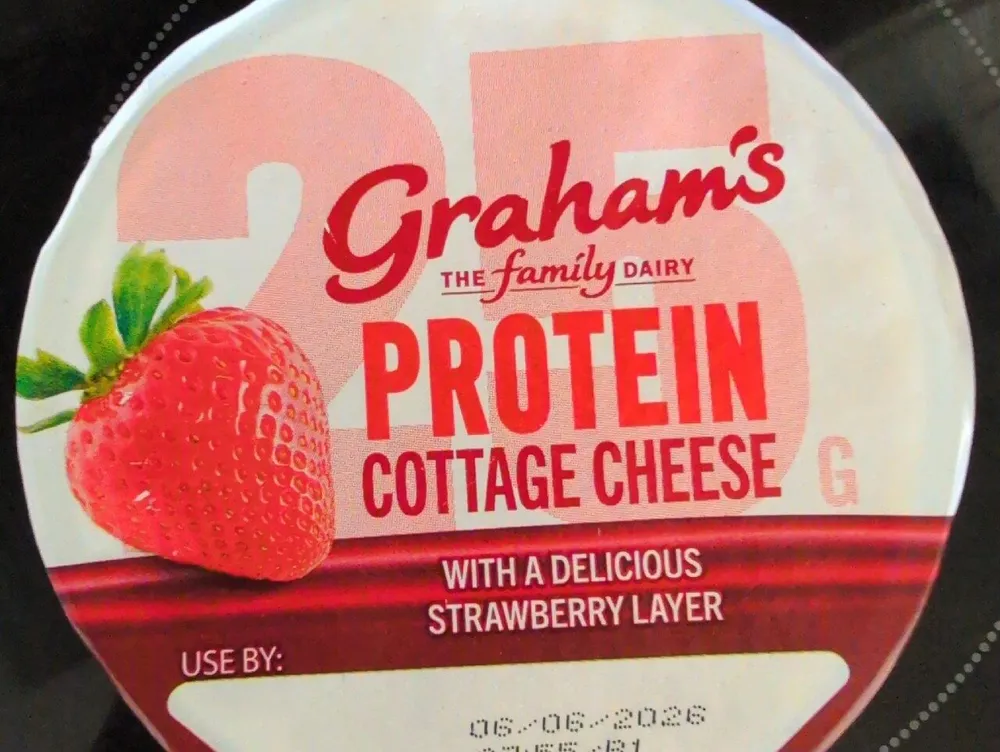 Strawberry Cottage Cheese