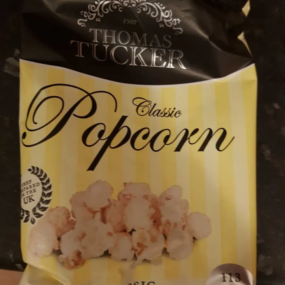 Sweet and salty popcorn