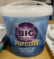Big night in popcorn sweet ‘n’ salted