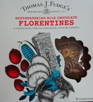 Mouthwatering milk chocolate Florentines