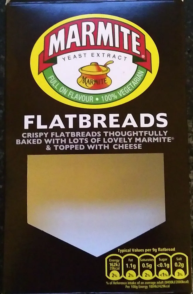 Marmite Yeast Extract Flatbreads