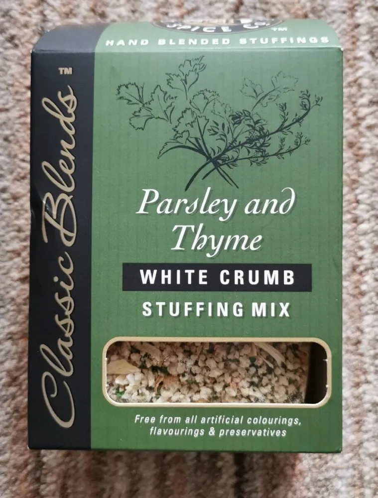 Parsley and Thyme white crumb stuffing mix
