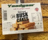 Rusk cakes
