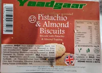 Pistachio & Almond Biscuits