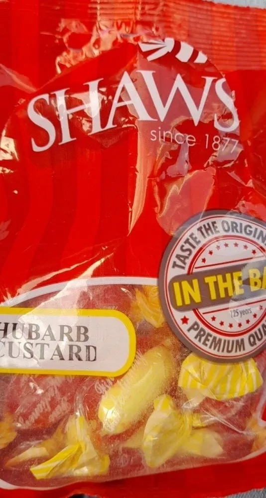 Rubarb and Custard Sweets