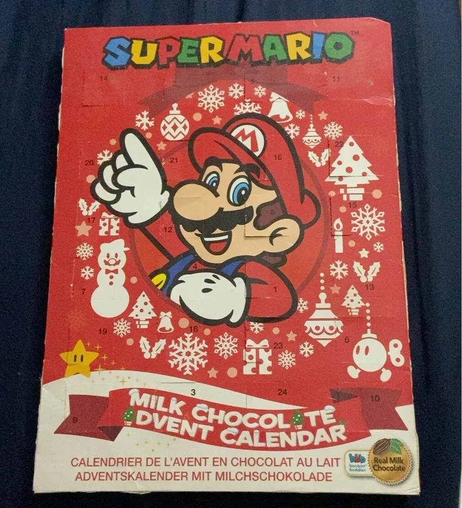 Milk chocolate advent calendar