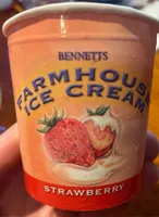 Strawberry Farmhouse Ice Cream