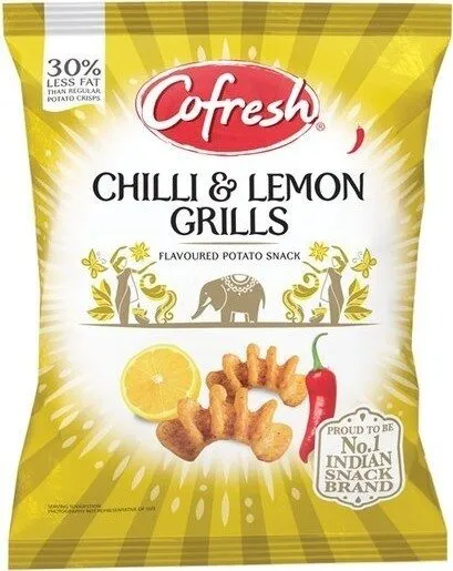 CHILLI & LEMON GRILLS FLAVOURED POTATO SNACK