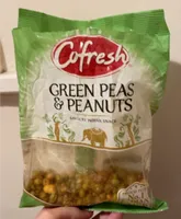 Green peas and peanuts