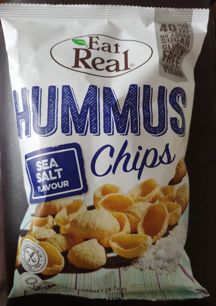 Hummus Chips Sea Salt Flavour