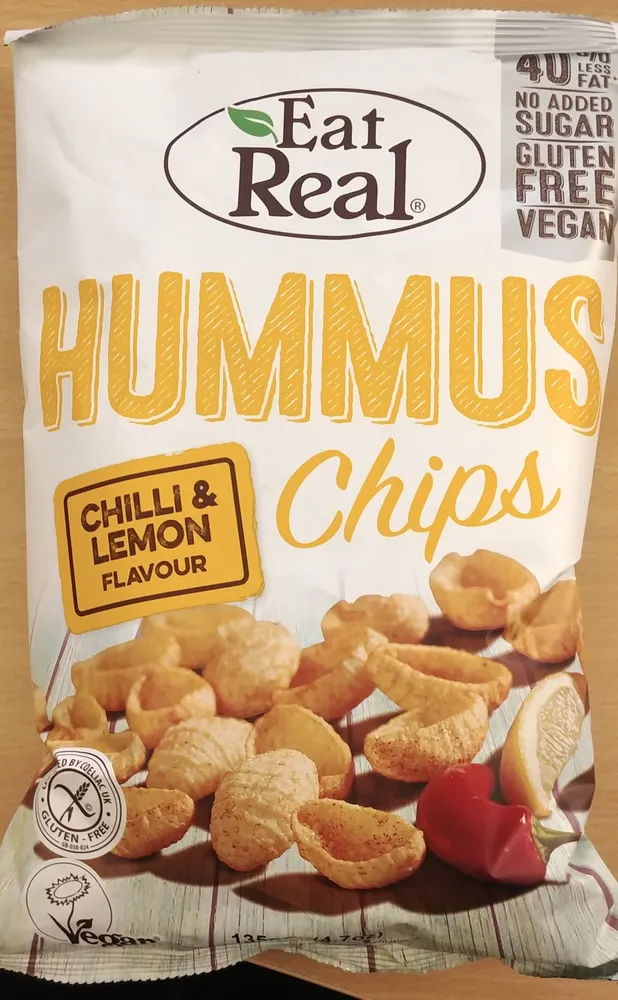 Hummus Chips Chilli & Lemon Flavour