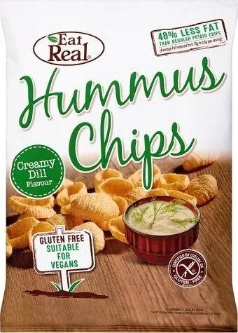 Hummus Chips Creamy Dill