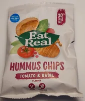 Eat Real Hummus Chips Tomato & Basil Flavour 45g
