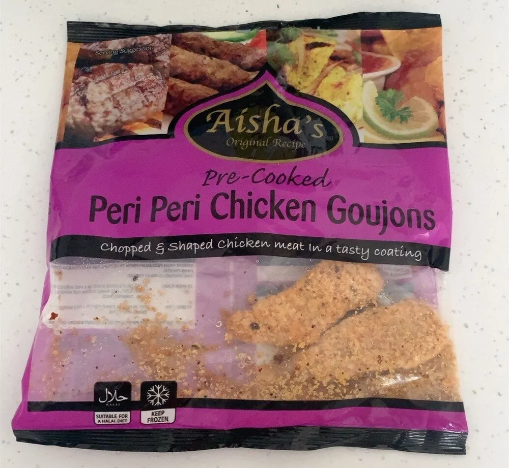Peri peri chicken goujons