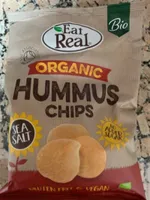 Eat Real Organic Hummus Chips Sea Salt 100G