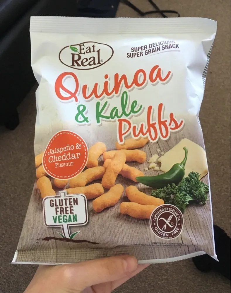 Quinoa & kale puffs