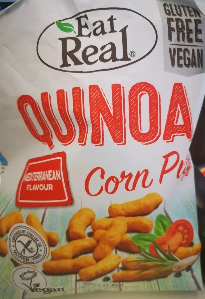 Quinoa corn puffs