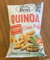 Quinoa corn puffs