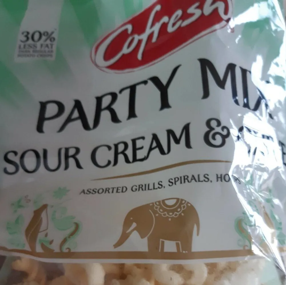 Party mix sour cream & chive