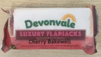 Cherry bakewell flapjack