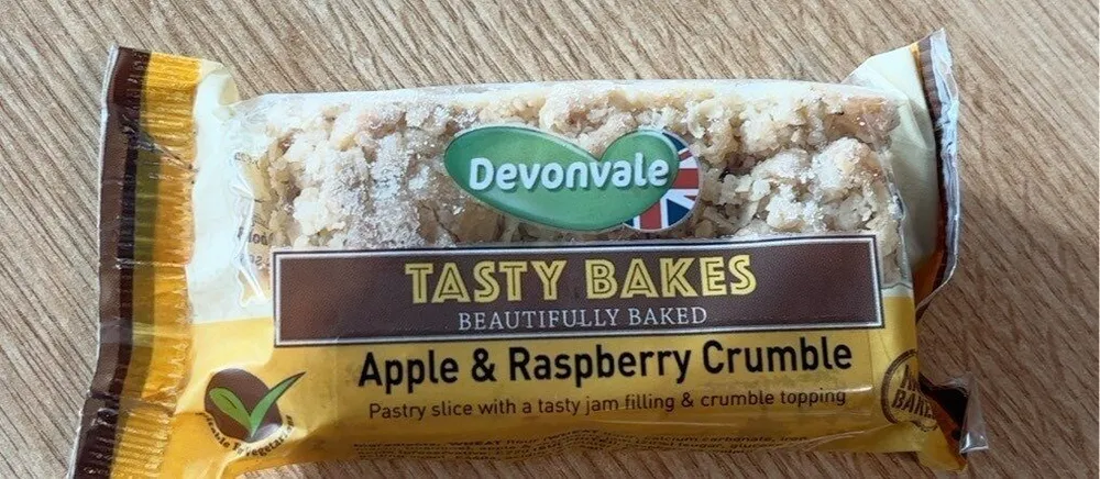 Apple and Raspberry Crumble