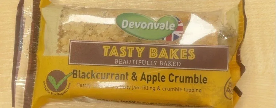 Black Currant & Apple Crumble