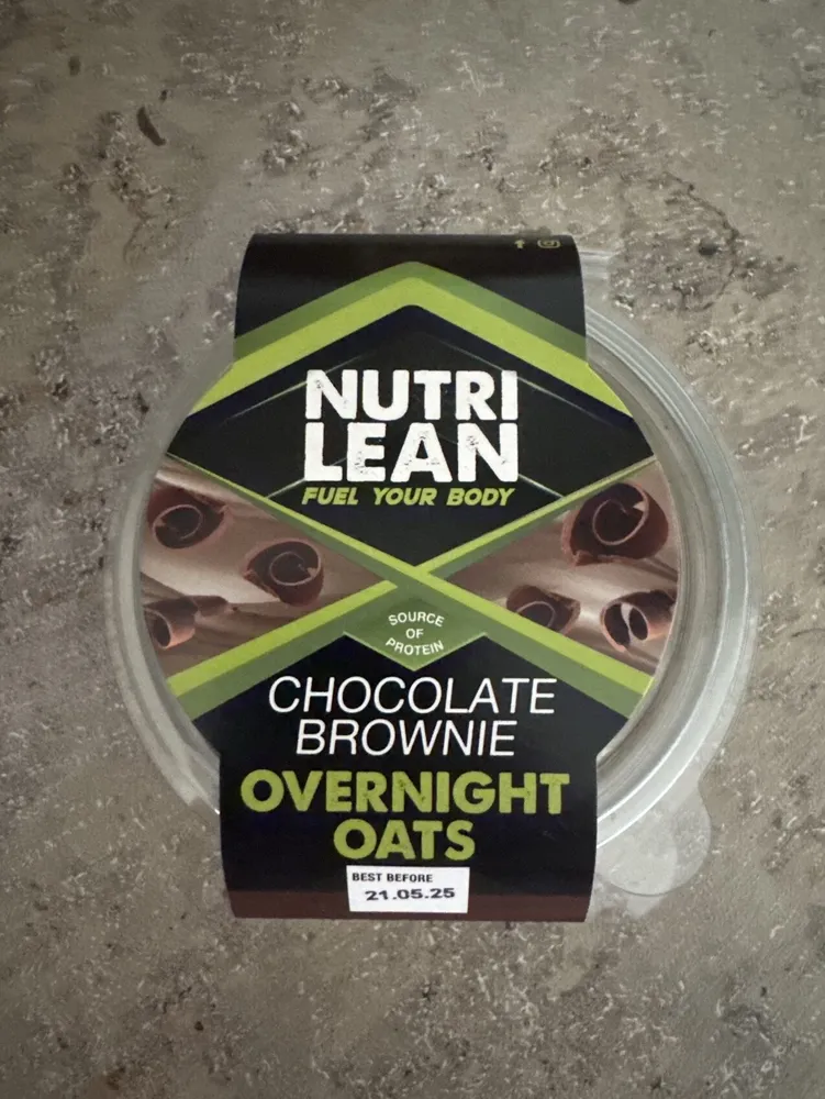 Chocolate Brownie Overnight Oats